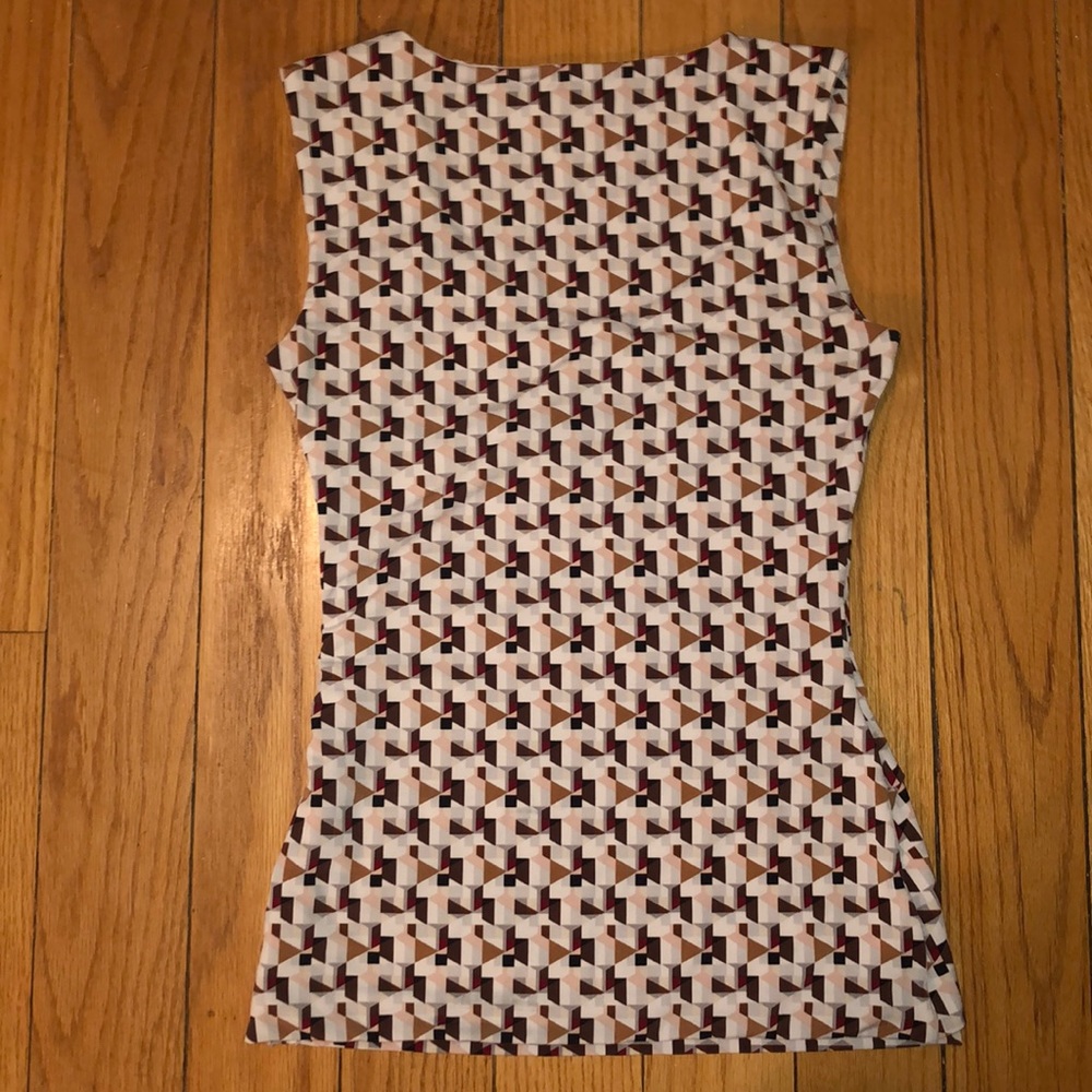 Geometric Pattern Tank Top - image 2